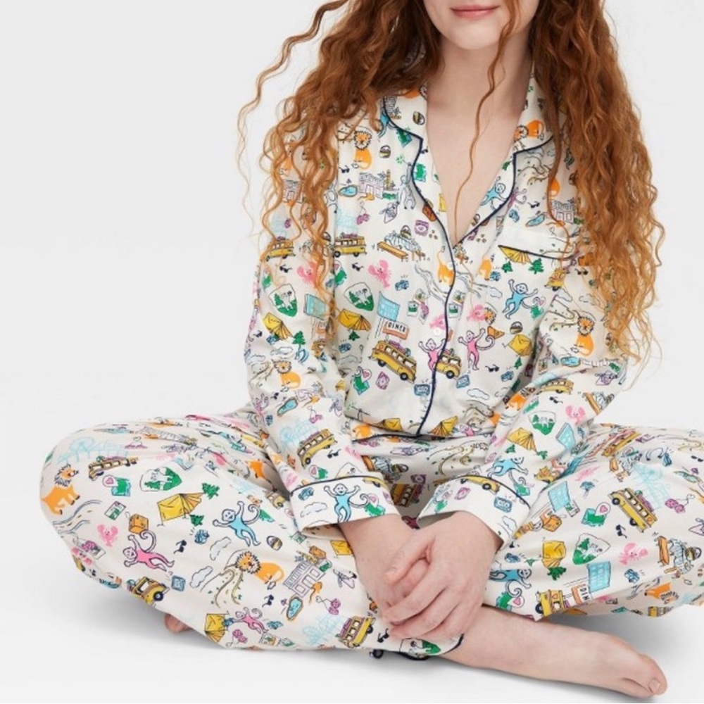 ROLLER RABBIT x target Pajamas adult - BNWT
